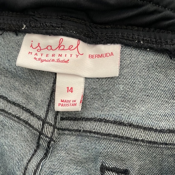 Isabel maternity shorts - Picture 3 of 3